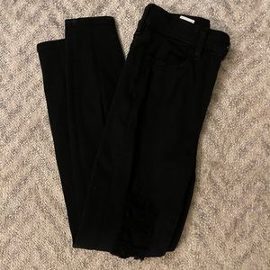 All Black ripped american eagle jeans